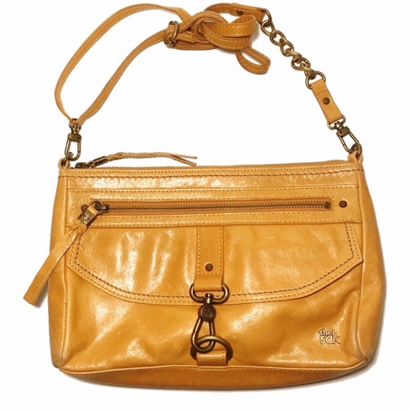 The Sak Handbags - The Sak | Tan Leather Ventura Crossbody Bag Purse